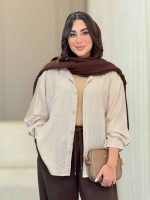 مانتو تک جیب پشت پیله پناه کد 6813 - تصویر 10