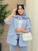 مانتو جیب نما سوده کد 6836 - تصویر 17
