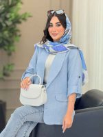 مانتو جیب نما سوده کد 6836 - تصویر 5