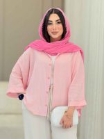 شومیز پانچ آنوشا کد 6839 - تصویر 3