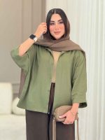 شومیز پانچ آنوشا کد 6839 - تصویر 8