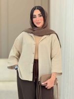 شومیز پانچ آنوشا کد 6839 - تصویر 17