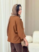 شومیز پانچ آنوشا کد 6839 - تصویر 15