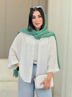 شومیز پانچ آنوشا کد 6839 - تصویر 7