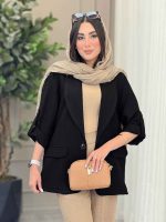 مانتو جیب نما سوده کد 6836 - تصویر 15