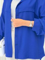 مانتو ژیله دار مهوا کد 6833 - تصویر 16