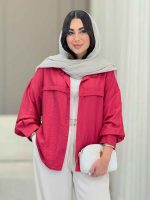 مانتو ژیله دار مهوا کد 6833