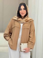 مانتو ژیله دار مهوا کد 6833 - تصویر 5