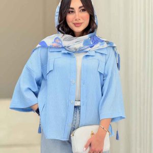 مانتو جیب نما رایحه کد 6837