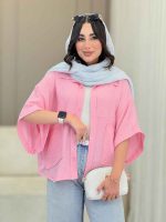 شومیز دو جیب برش دار نیلسا کد 6831 - تصویر 21