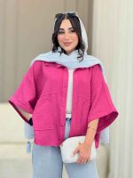 شومیز دو جیب برش دار نیلسا کد 6831 - تصویر 25