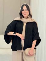 شومیز دو جیب برش دار نیلسا کد 6831 - تصویر 9