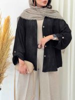 مانتو آستین پاگن روشا کد 6856 - تصویر 10