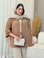 مانتو تک جیب آستین پاگن آندیا کد 6863 - تصویر 22