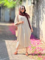 پیراهن بلند پانچ کد 6736 - تصویر 11