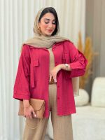 مانتو جیب پاگن ابرا کد 6850 - تصویر 23