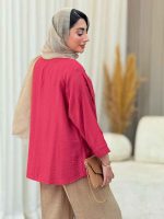 مانتو جیب پاگن ابرا کد 6850 - تصویر 17