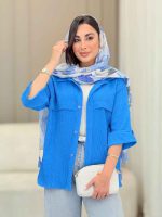 مانتو آستین پاکتی جلو ژیله کد 6870 - تصویر 24