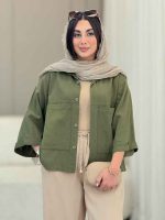شومیز دو جیب لنا کد 6846 - تصویر 2