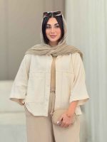 شومیز دو جیب لنا کد 6846 - تصویر 11