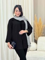 شومیز آستین پاگن دیلان کد 6893 - تصویر 4