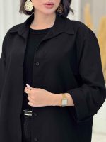 شومیز آستین پاگن دیلان کد 6893 - تصویر 2
