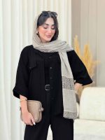 شومیز پانچ جیب نما کد 6855