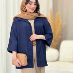 مانتو تک جیب آستین پاگن آندیا کد 6863