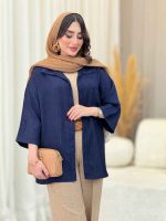 مانتو تک جیب آستین پاگن آندیا کد 6863