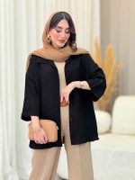 مانتو تک جیب آستین پاگن آندیا کد 6863 - تصویر 5