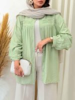 شومیز دوخت دار آرتمیس کد 6862 - تصویر 5