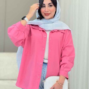 مانتو آستین پیله تک جیب ساره کد 6865