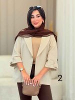 مانتو تک دکمه نیایش کد 6911 - تصویر 6