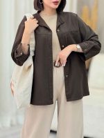 شومیز تک جیب آسنا کد 6924 - تصویر 4