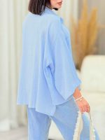 مانتو تک جیب آستین پیله پگاه کد6987 - تصویر 11