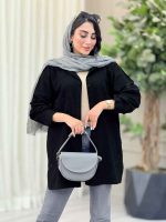 مانتو بغل سه دکمه دو جیب پیله کد 6959 - تصویر 18