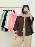 استایل با رنگ قهوه ای
