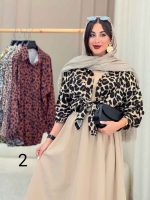 شومیز طرح پلنگی تک جیب کد 7000