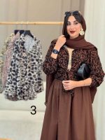 استایل با رنگ قهوه ای