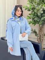 مانتو لینن جیب پیله کد 6921 - تصویر 21
