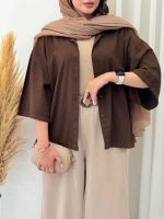شومیز پشت پیله ملیکا کد 6816 - تصویر 8