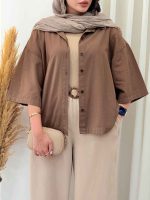 شومیز پشت پیله ملیکا کد 6816 - تصویر 3