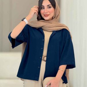 شومیز پشت پیله ملیکا کد 6816