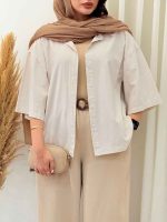 شومیز پشت پیله ملیکا کد 6816 - تصویر 7