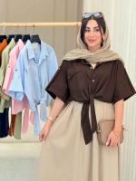 شومیز گره ای نورسا کد 6880 - تصویر 2