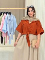 شومیز گره ای نورسا کد 6880 - تصویر 20