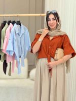 شومیز گره ای نورسا کد 6880 - تصویر 8