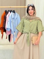 شومیز گره ای نورسا کد 6880 - تصویر 7