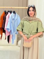شومیز گره ای نورسا کد 6880 - تصویر 14