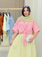 شومیز گره ای نورسا کد 6880